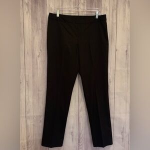 Katherine Barclay Classic Black Dress Pants Straight Leg Size 12
